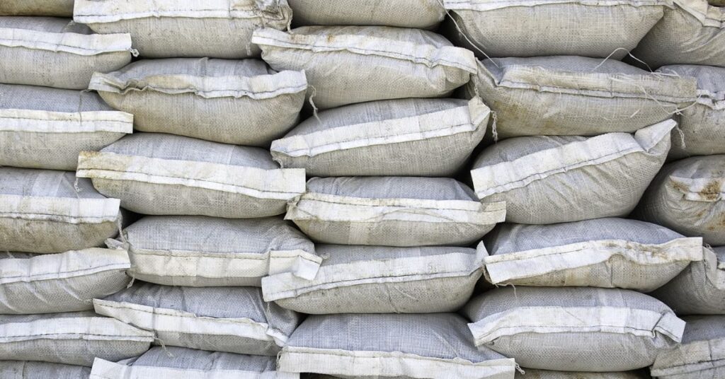 how to place sandbags