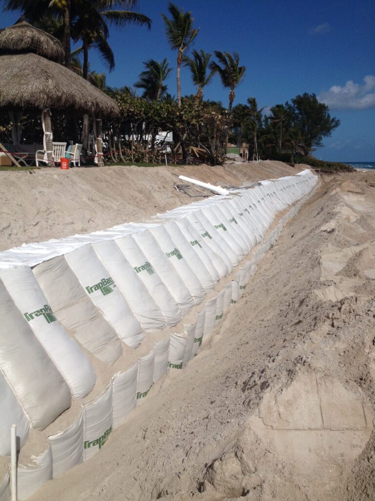 Trap Bag for Erosion Protection