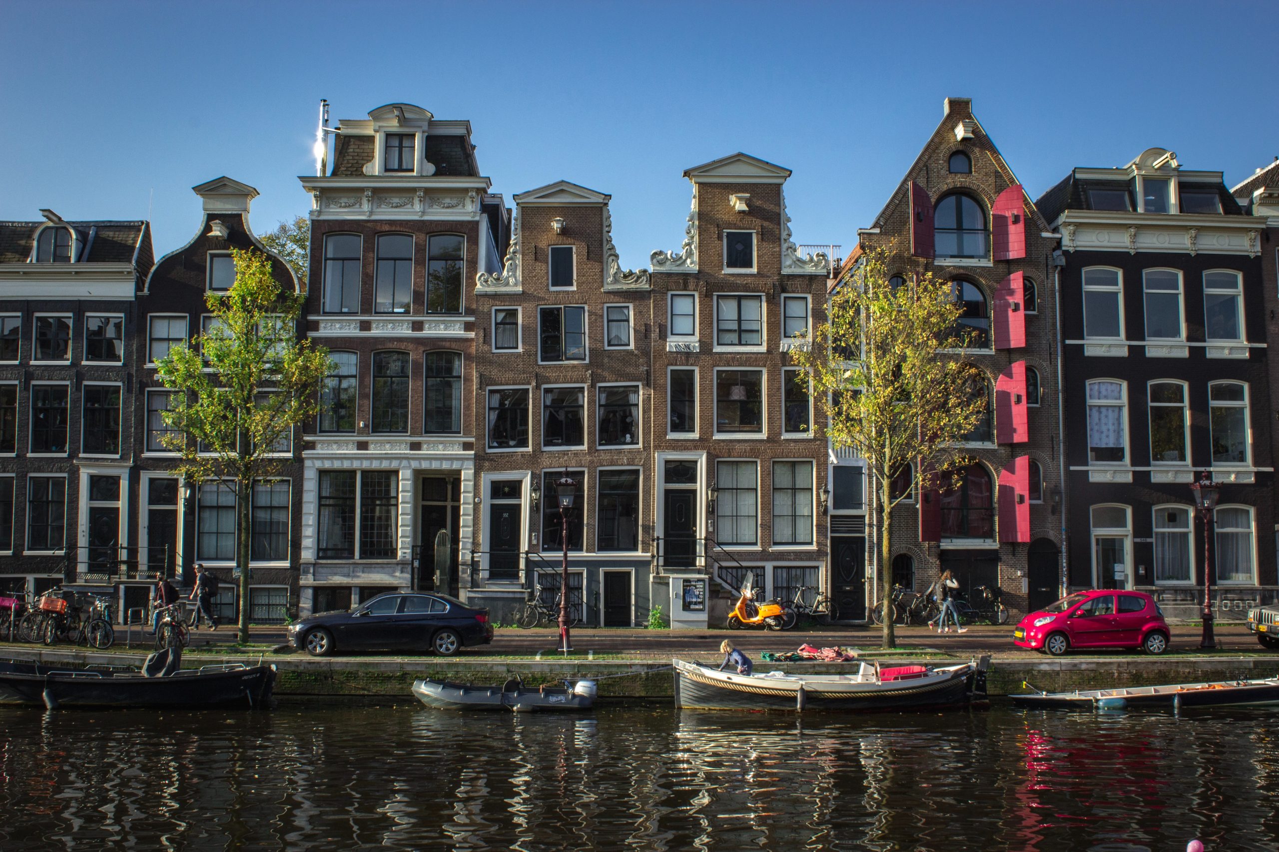 Netherlands canal dike water control barrier