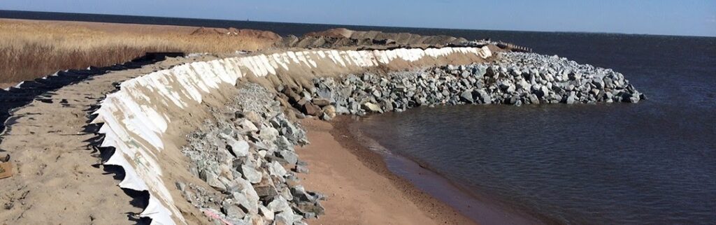 new york sand dune protection retaining wall