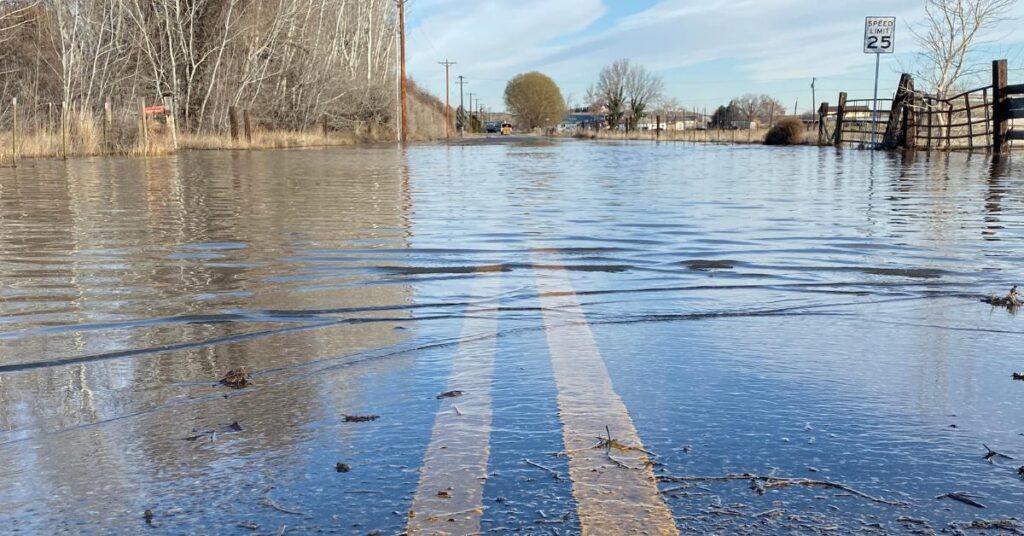 Road flooding