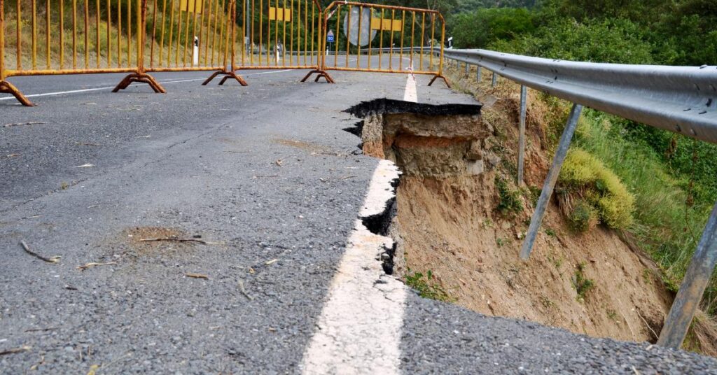 road erosion prevention