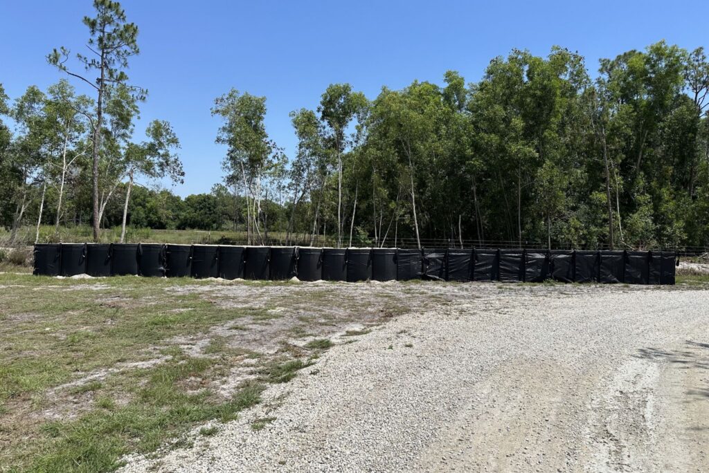 Reusable Flood Barrier
